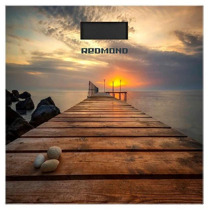 Изображение Весы REDMOND RS-752,бежевый, принт