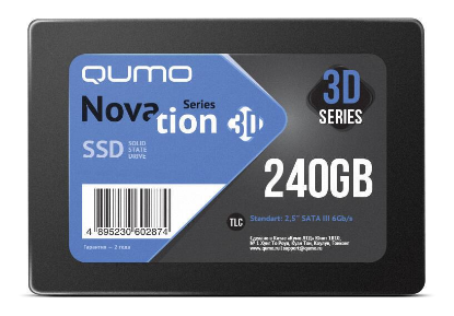 Изображение SSD диск Qumo Novation 240 Гб 2.5" (Q3DT-240GSCY)