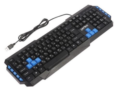 Изображение Клавиатура Perfeo PF-5193 Robotic (USB), (черный)