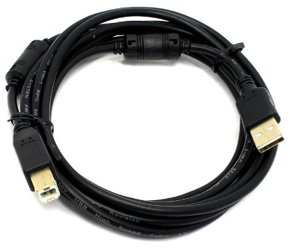 Изображение Кабель соединительный 5BITES UC5010-050A USB 2.0 A USB 2.0 B черный 5 м