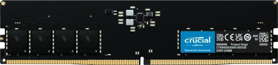 Изображение Оперативная память 1x32 GB DDR5 Crucial CT32G48C40U5 (38400 Мб/с, 4800 МГц, CL40)