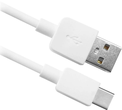 Изображение Кабель соединительный Defender USB08-01C USB 2.0 A USB Type-C белый 1 м