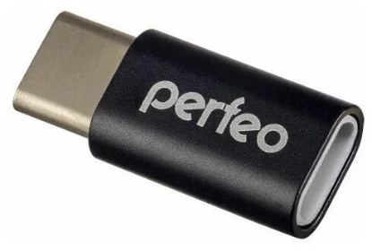 Изображение Переходник Perfeo PF-VI-O005 micro USB 2.0 B USB Type-C черный