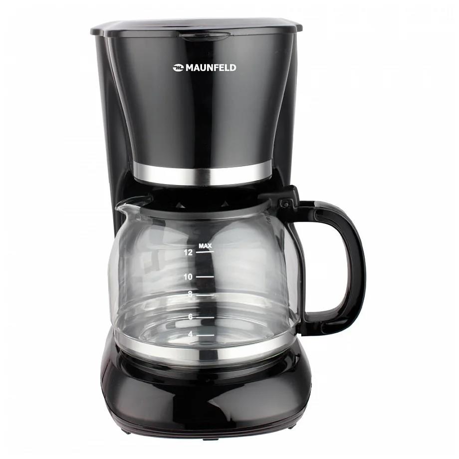 Изображение Кофеварка MAUNFELD MF-732BK (капельная/1,5 л /800 Вт )