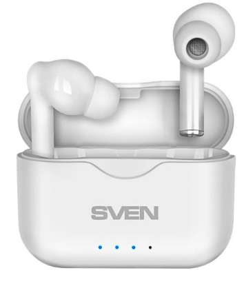 Изображение Bluetooth-гарнитура/наушники Sven E-701BT (белый)