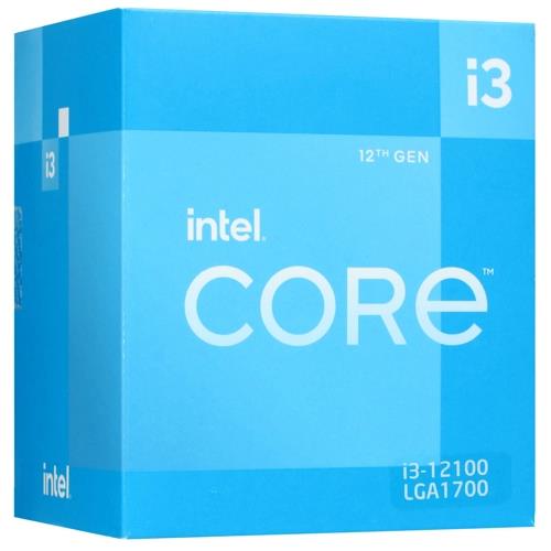 Изображение Процессор Intel Core i3-12100 (3300 МГц, LGA1700) (BOX)