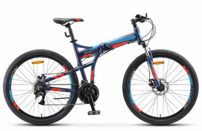 Изображение Велосипед Stels Pilot 950 MD 26" V011 (темно-синий/26 "/17.5 ")-2020 года LU094028*LU084570