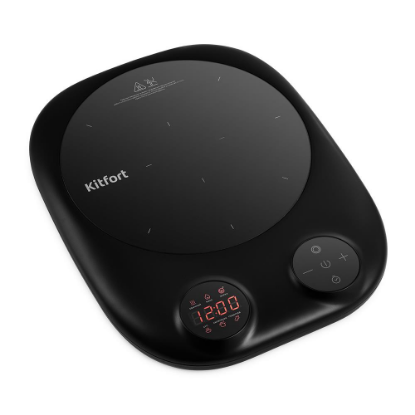 Изображение Плита настольная Kitfort КТ-145 (электрическая, пластик, черный)