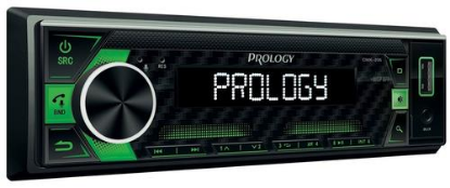 Изображение Автомагнитола Prology CMX-235, (4x55 Вт, многоцветный дисплей, черный)