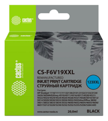 Изображение Картридж Cactus CS-F6V19XXL