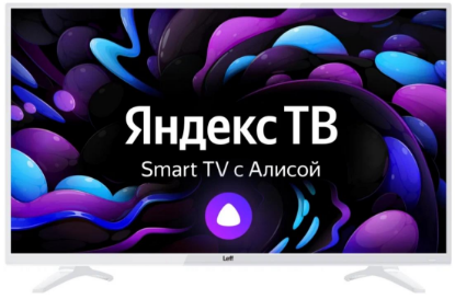 Изображение Телевизор Leff 40F541T 40" 1080p Full HD Smart TV белый