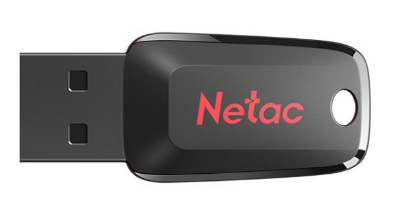 Изображение USB flash NETAC U197,(USB 2.0/32 Гб)-красный, черный (NT03U197N-032G-20BK)