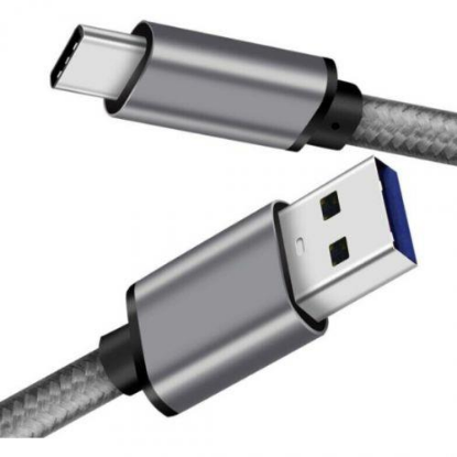 Изображение Кабель соединительный Telecom TC403M-2M USB 3.0 A USB Type-C серебристый 2 м