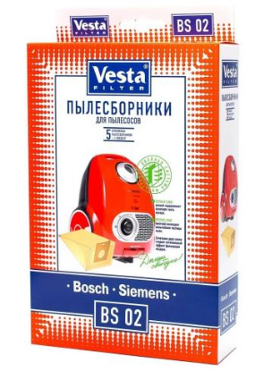 Изображение Комплект пылесборников и фильтров Vesta filter BS 02