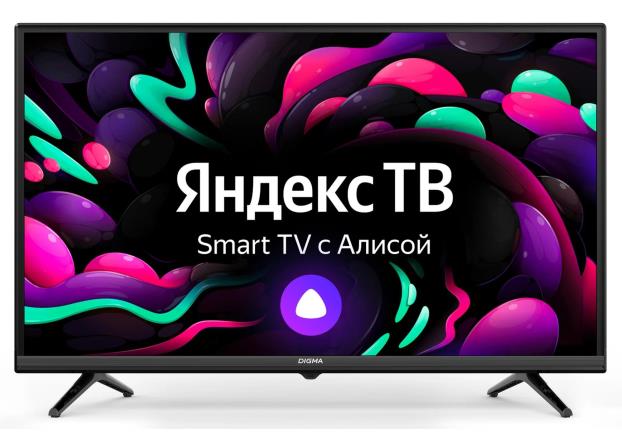 Изображение Телевизор Digma DM-LED32SBB35 32" 1080p Full HD Smart TV черный