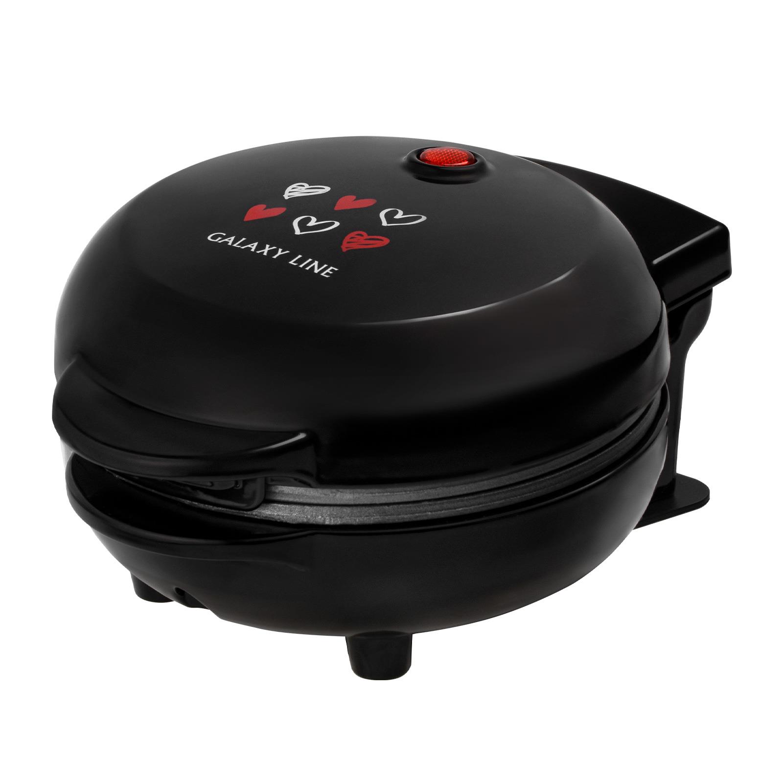 Изображение Вафельница Galaxy GL2980 (800 Вт /черный)