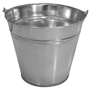 Изображение РОССИЯ Ведро оцинкованное 15.0л (090128)