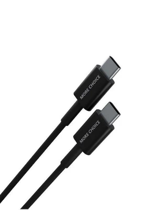 Изображение Кабель соединительный More Choice K71Sa USB-C USB Type-C черный 2 м