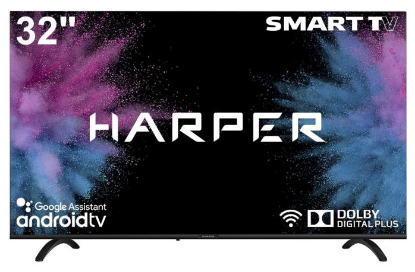 Изображение Телевизор Harper 32R690TS 32" 720p HD Smart TV черный