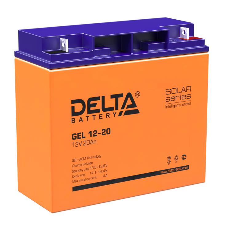 Изображение Аккумулятор для ИБП DELTA GEL 12-20