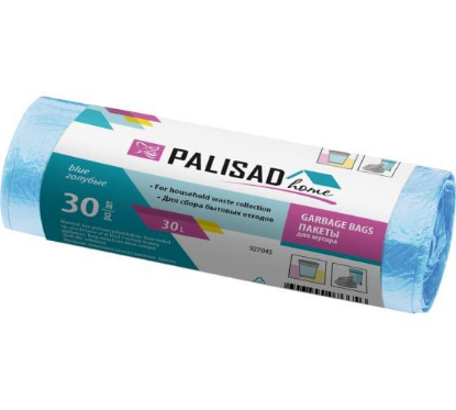 Изображение Пакеты для мусора PALISAD 927045 30 л  30 шт 5 мкм