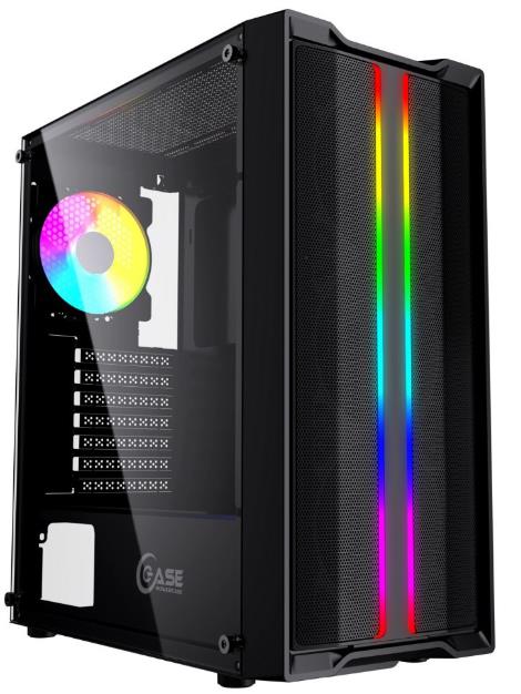Изображение Корпус PowerCase Mistral Evo (mATX, ATX, Mini-ITX, черный, без БП)/(CMIEB-F4S)