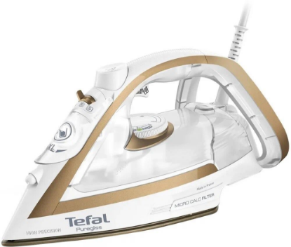 Изображение Утюг Tefal FV8042E0 [ПИ] (2900 Вт/белый, медный)
