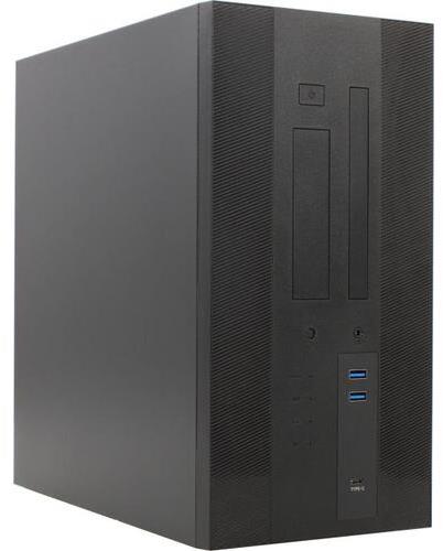 Изображение Корпус Powerman EK303BK (mATX, Mini-ITX, черный, 450 Вт)/(6154288)