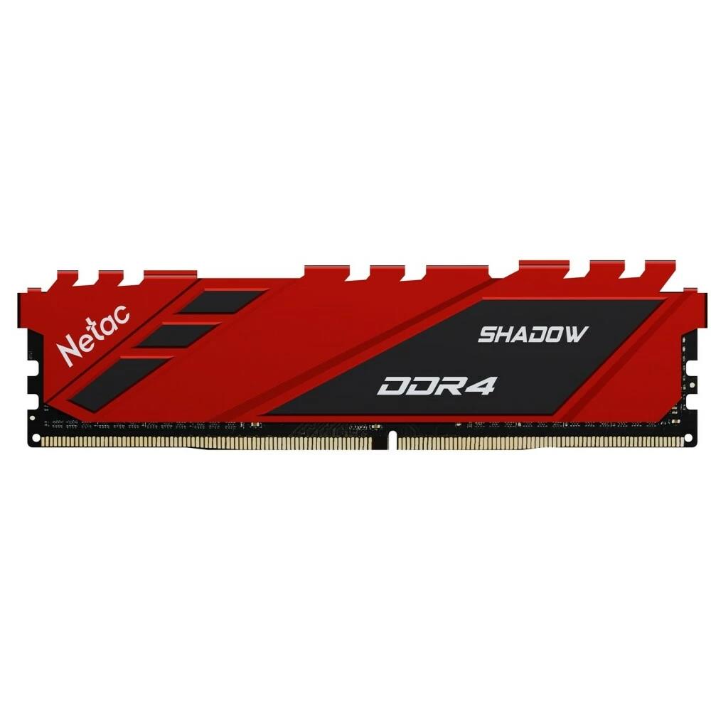 Изображение Оперативная память 8 GB DDR4 NETAC Shadow (28800 МБ/с, 3600 МГц, CL18)