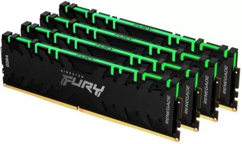 Изображение Оперативная память 4х8 GB DDR4 Kingston Fury Renegade RGB (25600 МБ/с, 3200 МГц, CL16)