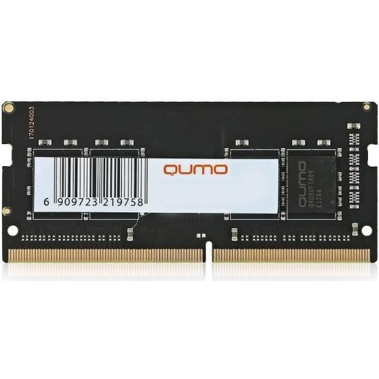 Изображение Оперативная память 8 GB DDR4 Qumo QUM4S-8G2666C19 (21300 МБ/с, 2666 МГц, CL19)