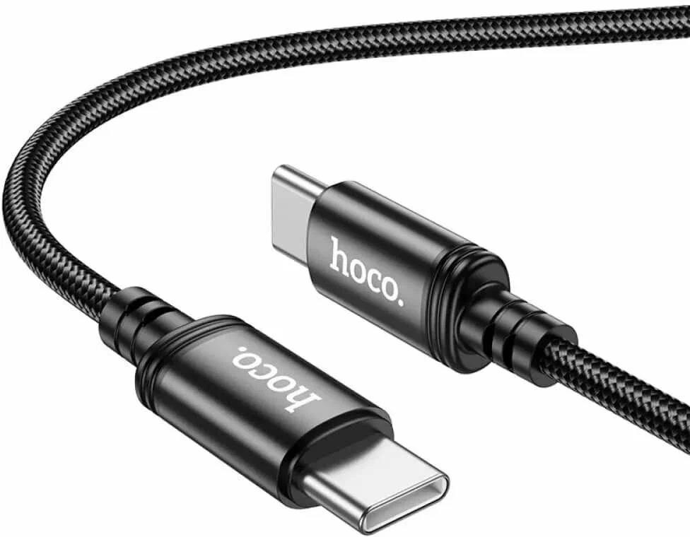 Изображение Кабель соединительный Hoco X91 Radiance USB-C USB Type-C черный 3 м