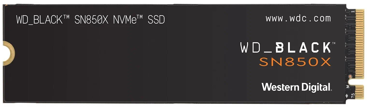 Изображение SSD диск Western Digital Black SN850X 1024 Гб 2280 (WDS100T2X0E)