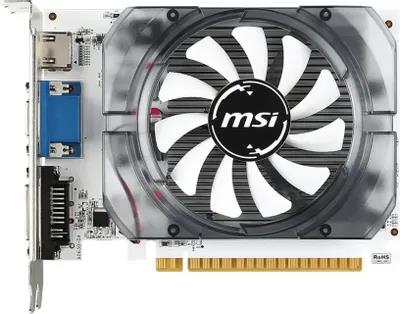 Изображение Видеокарта MSI GeForce GT 730 2 Гб (NVIDIA GeForce GT 730, GDDR3)/(N730-2GD3V3)