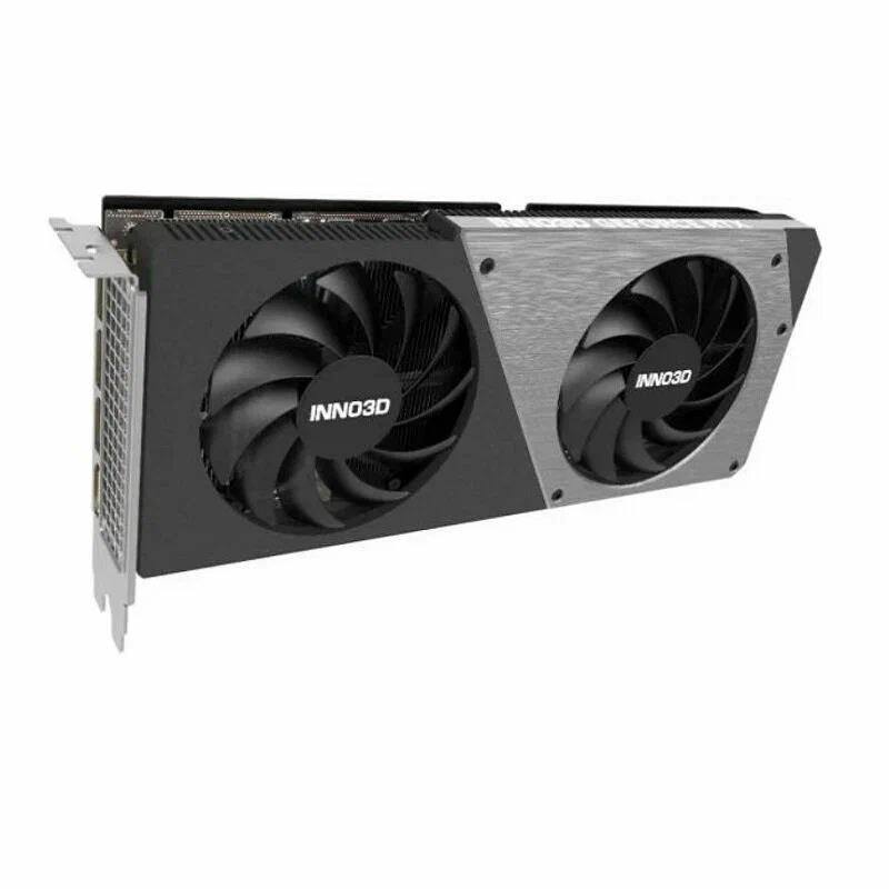 Изображение Видеокарта Inno3D NVIDIA GeForce RTX 4060 Ti Twin X2 16 Гб (NVIDIA GeForce RTX 4060TI, GDDR6)/(N406T2-16D6-178055N)