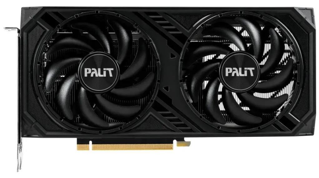 Изображение Видеокарта Palit GeForce RTX 4060 Ti Dual 8 Гб (NVIDIA GeForce RTX 4060TI, GDDR6)/(NE6406T019P1-1060D)