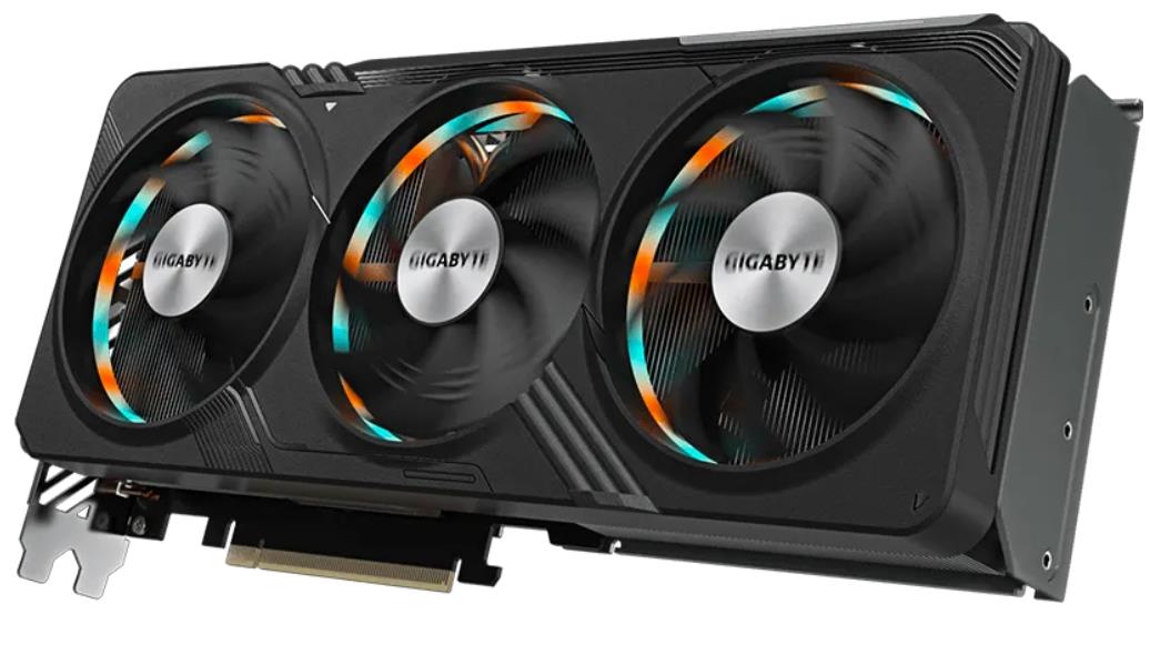 Изображение Видеокарта GIGABYTE NVIDIA GeForce RTX 4070 Ti 12 Гб (NVIDIA GeForce RTX 4070 Ti, GDDR6X)/(GV-N407TGAMING OCV2-12GD)