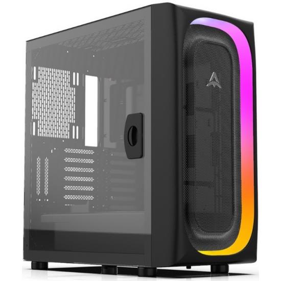 Изображение Корпус Alseye Ai Pro-B (Halo Pro) (mATX, ATX, Mini-ITX, EATX, черный, без БП)/()