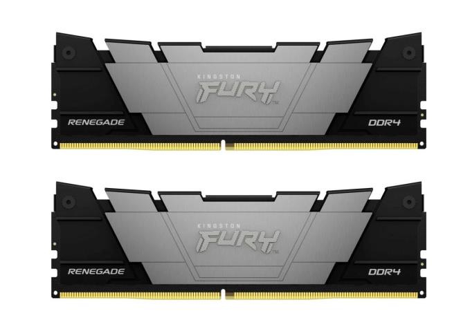 Изображение Оперативная память 2x32 GB DDR4 Kingston Fury Renegade Black (25600 МБ/с, 3200 МГц, CL16)