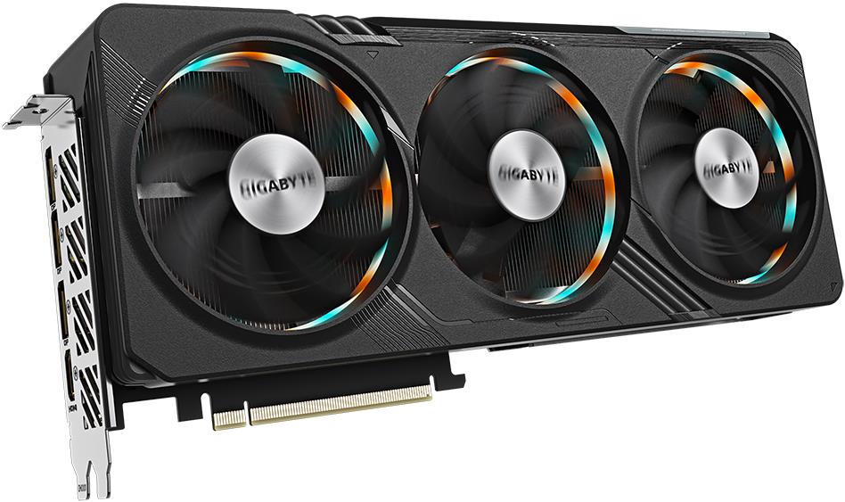 Изображение Видеокарта GIGABYTE Nvidia GeForce RTX 4070 Ti Super 16 Гб (NVIDIA GeForce 4070 Ti Super, GDDR6X)/(GV-N407TSGAMING OC-16GD)