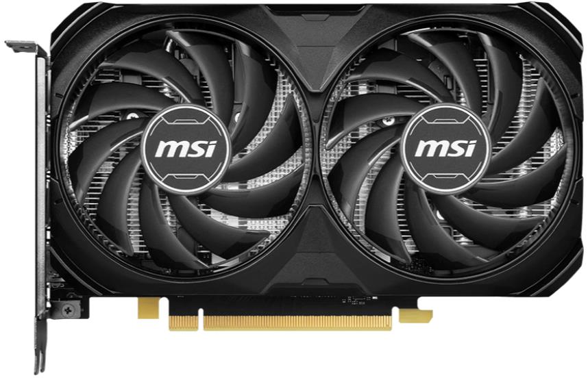 Изображение Видеокарта MSI Nvidia GeForce RTX 4060 Ti 16 Гб (NVIDIA GeForce RTX 4060TI, GDDR6)/(RTX4060Ti VENTUS 2X BLACK 16G)