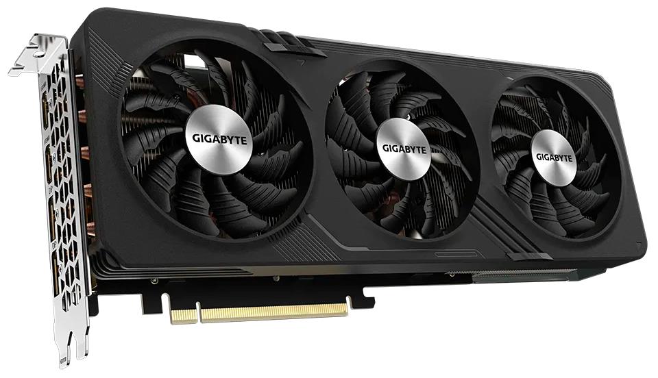 Изображение Видеокарта GIGABYTE Nvidia Geforce RX 7600 XT Gigabyte 16 Гб (AMD Radeon RX 7600 XT, GDDR6)/(GV-R76XTGAMING OC-16GD)