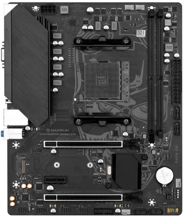 Изображение Материнская плата AM4 Maxsun Terminator B550M 2.5G