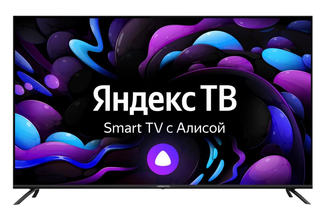 Изображение Телевизор HIBERG 55Y UHD-R 55" HDR, 4K Ultra HD Smart TV черный