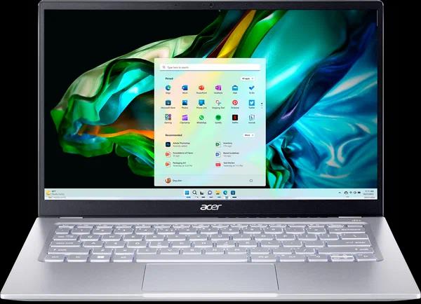 Изображение Ноутбук Acer Swift Go 14 SFG14-41-R2U2  (AMD 7530U 2000 МГц/ SSD 512 ГБ  500 ГБ/RAM 16 ГБ/ 14" 1920x1080/VGA встроенная/ Windows 11 Home) (NX. KG3CD.003)