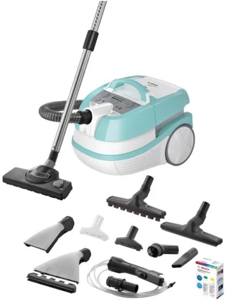 Изображение Пылесос Bosch BWD420HYG (2000 Вт /контейнер/мятный)