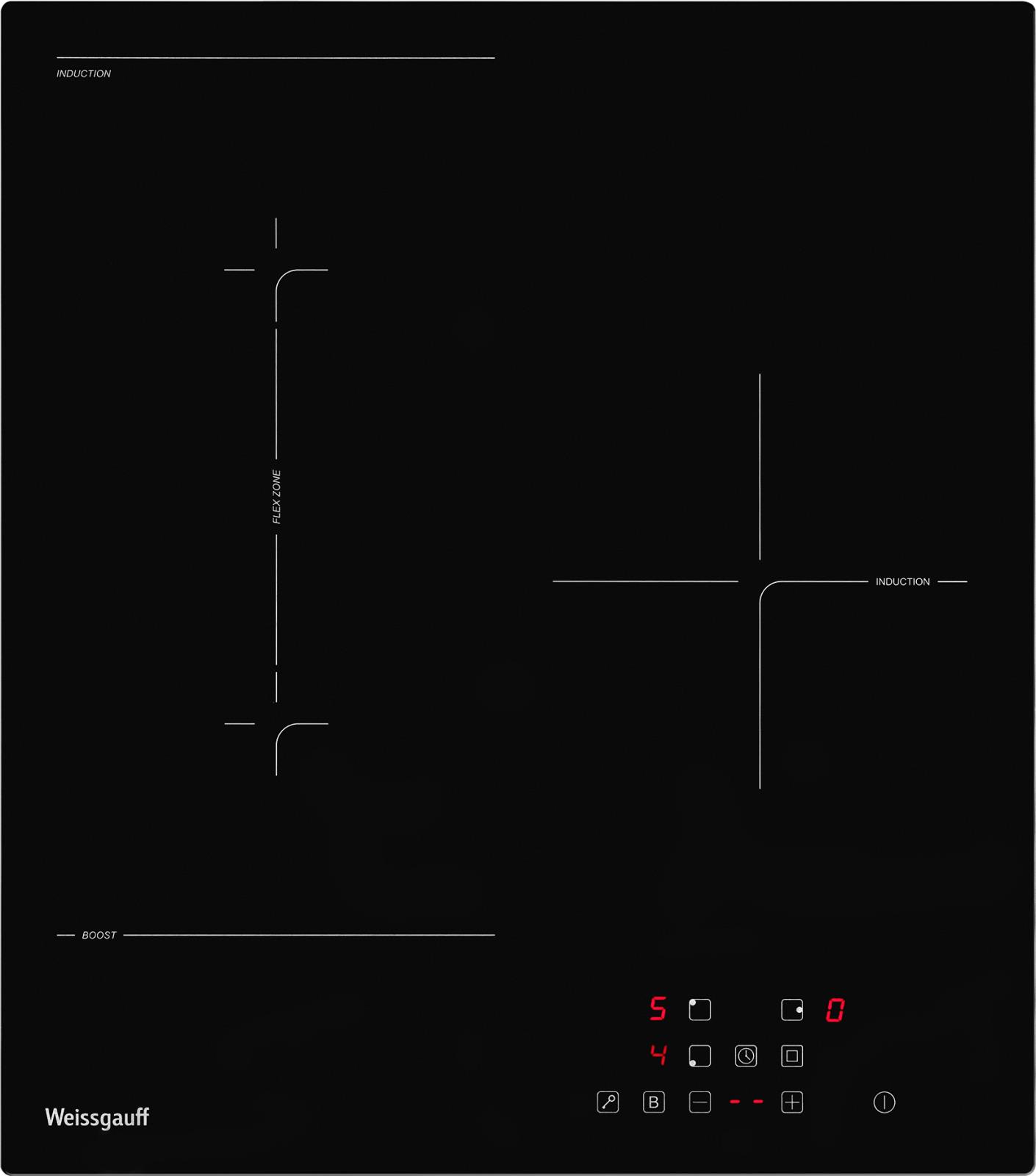 Изображение Варочная панель Weissgauff HI 430 BFZ (черный)