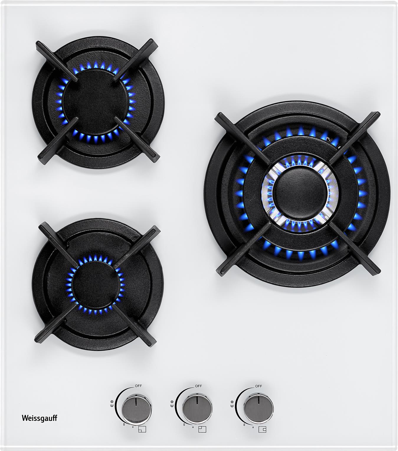 Изображение Варочная панель Weissgauff HGG 451 WGH (белый)