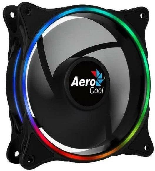 Изображение Вентилятор AeroCool Eclipse, Addressable RGB LED (1200 об/мин , 120x120x25 мм,4-pin PWM)