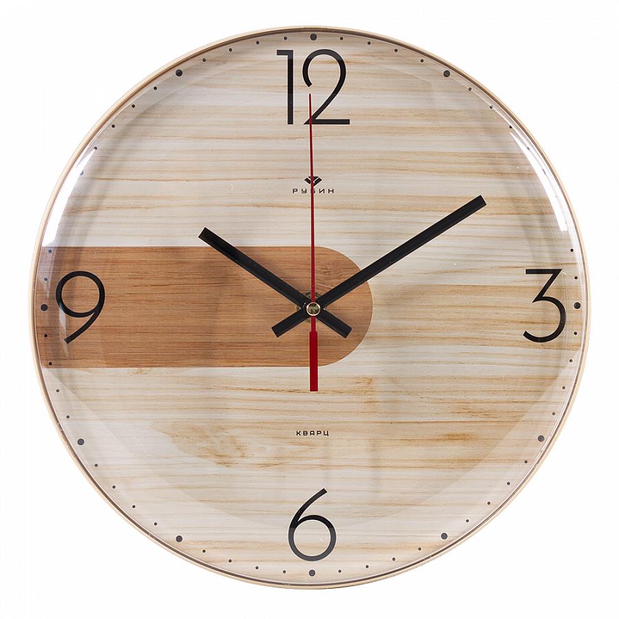 Изображение Настенные часы Рубин 2526-005 бежевый